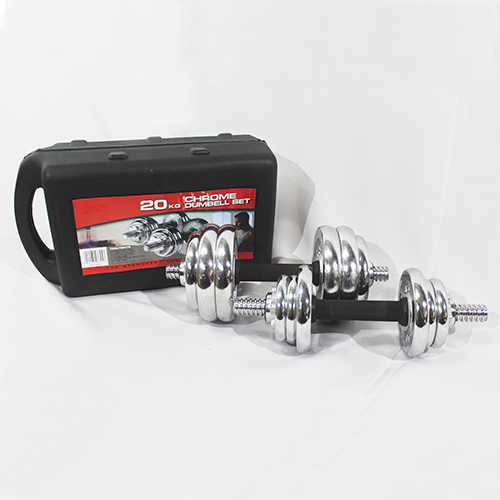 Set de Macuernas y Discos de Rosca 20 kg